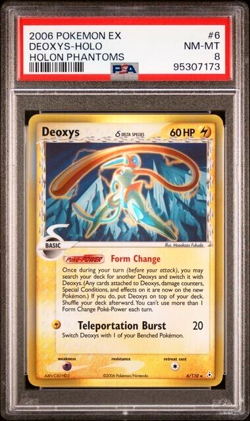 Pokemon PSA 8 Deoxys Delta Species #6 Holo Ex Holon Phantoms 2006 English - Image 2