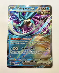 Pokemon 050/162 Walking Wake Temporal Forces Holo Double Rare Ex-condition - Image 1