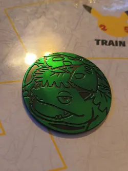 1x Venusaur Jumbo Coin Pokemon TCG Venusaur V Battle Deck Exclusive Coin - Image 1