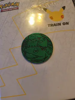 1x Venusaur Jumbo Coin Pokemon TCG Venusaur V Battle Deck Exclusive Coin - Image 3