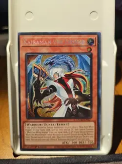 Yugioh 1x Kaibaman the Legend DUAD-EN021 Duelist's Advance Secret 1st Ed NM - Image 1