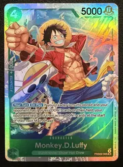 Monkey.D.Luffy PRB02-005 SR English - The Best Vol.2 One Piece TCG English NM - Image 1