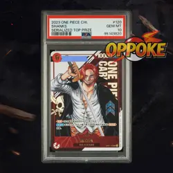 PSA 10 Shanks OP01-120 Flagship Battle Promo One Piece Chinese - Image 1
