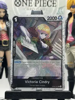 One Piece CG Victoria Cindy OP06-091 PRB The Best Uncommon Jolly Roger Foil! - Image 1