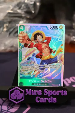 Monkey D. Luffy PRB02-005 SR vol.2 One Piece Japanese - Image 1