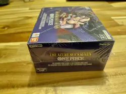 ONE PIECE CARD GAME THE AZURE SEA'S SEVEN BOOSTER BOXES OP14 SEALED English - Image 2