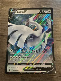 Lugia V SWSH301 Jumbo Cards Holo - Image 1