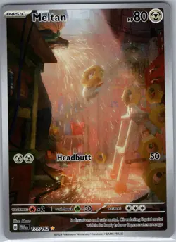 Meltan 179/162 SV05: Temporal Forces - Pokemon Card - NM - Image 1