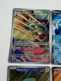 Pokemon Destined Rivals Card Lot - Illustration Rares, Ultra Rare Full Art Holo - Image 2
