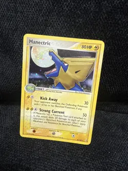 Manectric 8/100 Reverse Holo Crystal Guardians Pokemon TCG Card - Image 1