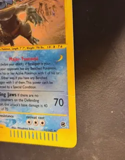 Pokemon Card-Feraligatr-Holo-Expedition-12/165-ENG-LP-Swirl - Image 4