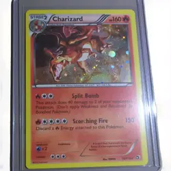 Pokemon TCG Charizard 19/113 Legendary Treasures Rare Cosmos Holo Foil Card 2013 - Image 2