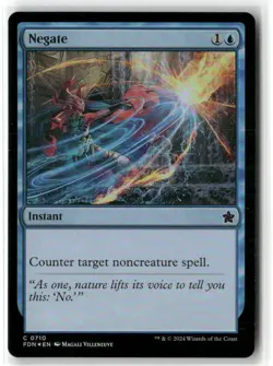 Negate Foundations Foil MTG Magic NM - Image 1