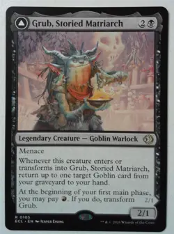 Grub, Storied Matriarch *Rare* Magic MtG x1 Lorwyn Eclipsed - Image 1