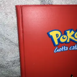 Vintage Pokemon Gotta Catch 'Em All Binder Red Pikachu 1999 - Image 2