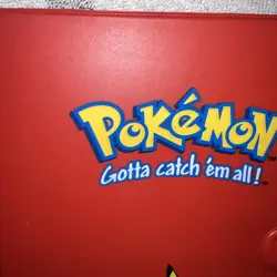 Vintage Pokemon Gotta Catch 'Em All Binder Red Pikachu 1999 - Image 3