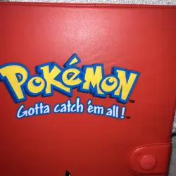 Vintage Pokemon Gotta Catch 'Em All Binder Red Pikachu 1999 - Image 4