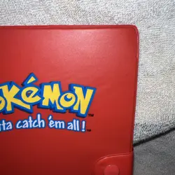 Vintage Pokemon Gotta Catch 'Em All Binder Red Pikachu 1999 - Image 5