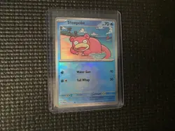 Pokemon TCG Slowpoke Master Ball Pattern 018/131 Sv: Prismatic Evolutions - Image 1