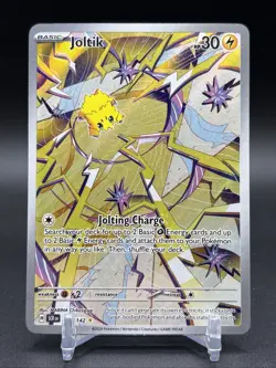 Joltik 2024 Pokemon Stellar Crown 150/142 Illustration Rare NM/M - Image 1