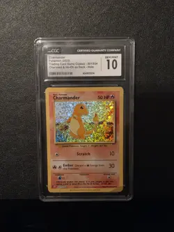 Charmander 001/034 CLC Classic Box Holo Rare Pokemon TCG 2023 - CGC Gem 10 - Image 1
