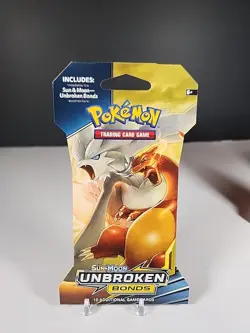 Pokemon Sun & Moon Unbroken Bonds Sleeved Booster Packs X3 - Image 2