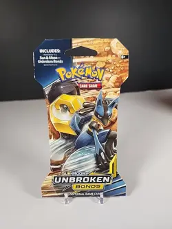 Pokemon Sun & Moon Unbroken Bonds Sleeved Booster Packs X3 - Image 4