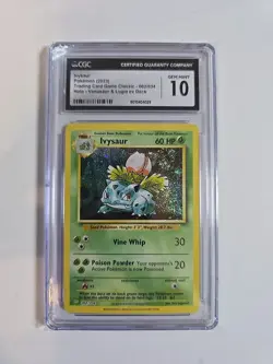 Pokemon Ivysaur 002/034 CLV Classic Collection Venusaur Deck Holo 2023 CGC 10 - Image 1