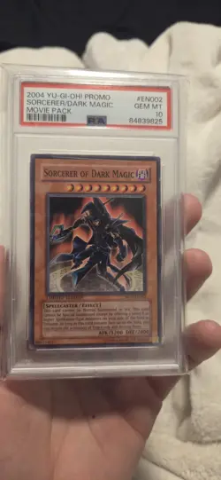Sorcerer of Dark Magic MOV-EN002 Yu-Gi-Oh! The Dark Set Limited Edition - Image 1