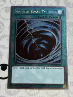 Mystical Space Typhoon - NKRT-EN040 - Platinum Rare (VLP) - Yugioh - Image 1