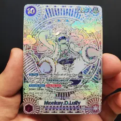 OP05-119 Monkey D Luffy 3rd Anniversary SP SEC Silver English One Piece TCG OP11 - Image 1