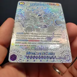 OP05-119 Monkey D Luffy 3rd Anniversary SP SEC Silver English One Piece TCG OP11 - Image 2