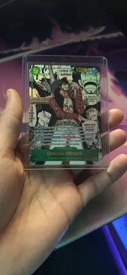 Dracule Mihawk (Manga) OP14-119 The Azure Sea's Seven Foil - Image 1