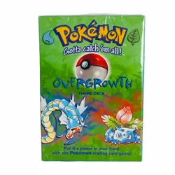 Pokemon 1999 Overgrowth Theme Deck Trading Card Game Sealed Wizards of the Coast 742818060189 - Image 1