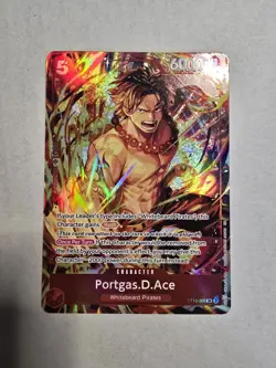 Portgas.D.Ace (Illustration Box Vol.5) ST15-005 One Piece Promotion Cards Foil - Image 1