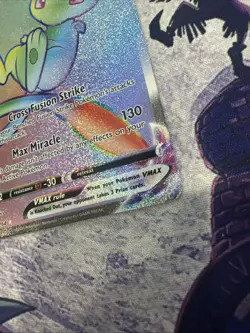 Pokemon Card Mew VMAX Rainbow Secret Rare SWSH Era Fusion Strike 268/264 NM/M - Image 4