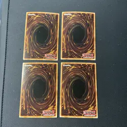 Yu-Gi-Oh! Goat Token Set LC04 Ultra Rare 4 Card Blue Orange Pink Red Scapegoat - Image 2