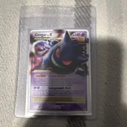 Pokemon Gengar LV.X 140HP Rare Holo Arceus 97/99 Compound Pain Level-Up TCG Card - Image 4