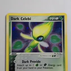 Dark Celebi 4/101 EX Hidden Legends 2004 Holo Rare Pokemon Card TCG (LP+) - Image 2