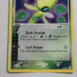 Dark Celebi 4/101 EX Hidden Legends 2004 Holo Rare Pokemon Card TCG (LP+) - Image 4