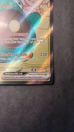 Pokemon TCG Iono's Bellibolt EX Full Art Ultra Rare Holo Card 172/159 - Image 4