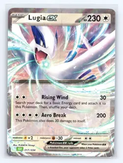 Jumbo Cards #017/034 Lugia ex Holo - Image 1