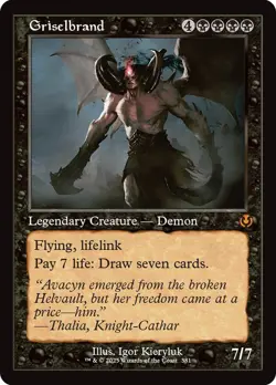 Griselbrand Retro Frame Innistrad Remastered NM MTG - Image 1