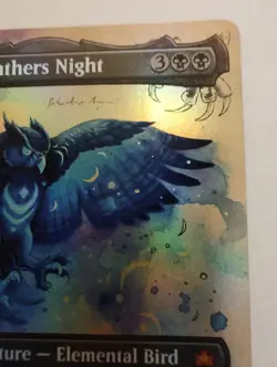 Maha, Its Feathers Night (Borderless) Bloomburrow Foil - Image 3