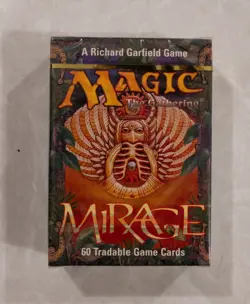 MTG Factory Sealed MAGIC The Gathering - MIRAGE STARTER Deck - 1996 60 Card Pack - Image 1