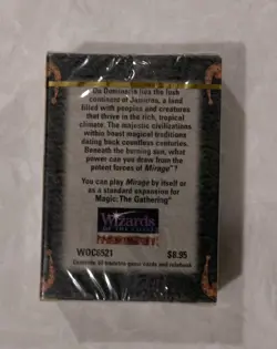 MTG Factory Sealed MAGIC The Gathering - MIRAGE STARTER Deck - 1996 60 Card Pack - Image 3