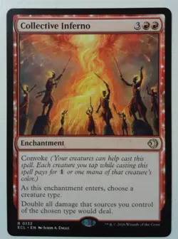 Collective Inferno *Rare* Magic MtG x1 Lorwyn Eclipsed - Image 1