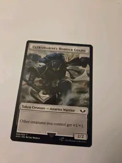 Soldier (003) Ultramarines Honour Guard Double-Sided Token Light Play, Englis - Image 2