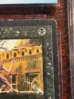 MTG Stone-Throwing * Devils (Dark) Arabian Nights LP CGC 6.5 NM - Image 3