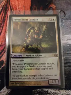 MTG Magic - Preeminent captain - Morningtide - NM foil eng x1 - Image 1